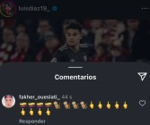 欧冠铲伤阿什拉夫后，迪亚斯的社媒遭到了种族歧视攻击