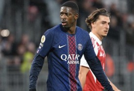 记者：阿什拉夫左踝韧带受伤缺阵6-8周，登贝莱小腿肌肉受伤