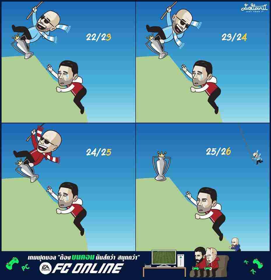 塔子：事不过4...诶？Arteta : No  plss